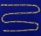 20 Inch Figaro Link Neck Chain In 14k Gold