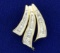 1/2 Ct Tw Baguette Diamond Slide Or Pendant In 14k Yellow And White Gold