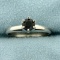 Natural Alexandrite Solitaire Ring In Platinum