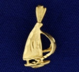 Sailboat Pendant Or Charm