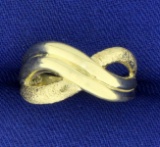 Infinity Design 14k Gold Ring