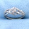 1/2 Ct Tw Micro Set Diamond Ring In 10k White Gold
