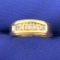 1/4ct Tw Diamond Wedding Or Anniversary Band Ring In 14k Yellow Gold