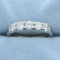 1ct Tw Diamond Wedding Or Anniversary Band Ring In 14k White Gold