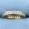 1ct Tw Diamond Eternity Band Ring In 14k Yellow Gold