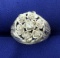 Antique Old European Cut .2ct Tw Diamond Ring In 14k White Gold
