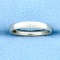 3mm Wedding Band Ring In 14k White Gold