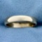 3.9mm Gold Wedding Band Ring In 14k Yellow Gold