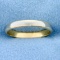 Unique 2.6mm Two-tone Band Ring In 14k Yellow And White Gold