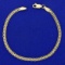 7 Inch Bismark Link Bracelet In 18k Yellow Gold