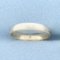 Thin Wedding Band Ring In 10k Yellow Gold