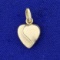 Heart Charm In 14k Yellow Gold