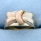 Italian Made Bow Design Ring In 14k Yellow, White, And Rose Gold