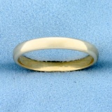 Men's 14k Gold Wedding Band Ring