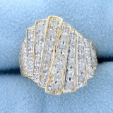 1ct Tw Diamond Designer Ring In 14k Gold