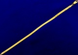 6 3/4 Inch Herringbone Bracelet In 14k Yellow Gold