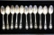 11 Piece Art Deco Rogers Lunt Bowlen Rlb Sterling Silver Teaspoon Set