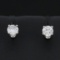 1/4ct Tw Diamond Stud Earrings In 14k White Gold