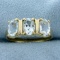 3ct Tw Sky Blue Topaz Ring In 10k Yellow Gold