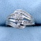 .6ct Tw Diamond Ring In 10k White Gold
