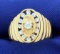 Designer 1/2ct Tw Diamond Ring In 14k Yellow Gold