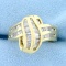 3/4ct Tw Baguette Diamond Ring In 14k Yellow Gold