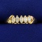 1/2ct Tw Marquise Diamond Ring In K Yellow Gold