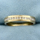 1/3ct Tw Men's Diamond Band Ring In 14k Yellow Gold