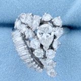 3 1/2 Ct Tw Diamond Ring In Platinum