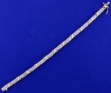 2ct Tw Diamond Tennis Bracelet In 10k Gold