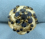 2ct Tw Sapphire Ring In 14k Yellow Gold