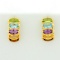 3ct Tw Multi-gemstone Stud Earrings In 14k Yellow Gold