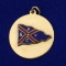 Grosse Pointe Yacht Club Pendant In 14k Yellow Gold