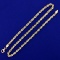 18 Inch French Rope Neck Chain In 14k Yellow Gold