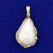 Mabe Pearl Pendant In 14k Yellow Gold