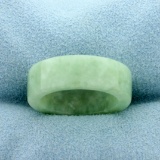 Natural Jade Band Ring