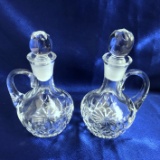 Royal Brierley Gainsborough Oil And Vinegar Cruet Set