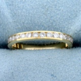 1/2ct Tw Diamond Wedding Or Anniversary Band Ring In 18k Yellow Gold