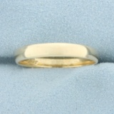 Wedding Band Ring In 14k Yellow Gold