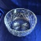 8 Inch Round Cut Crystal Bowl By Royal Brierley In Gainsborough Pattern