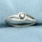 Diamond Promise Ring In 10k White Gold