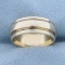 Beaded Edge Band Ring In 14k Yellow Gold