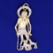 Saint Lazarus Pendant In 14k Yellow And White Gold