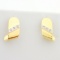 Diamond Designer Earrings In 14k Yellow And White Gold