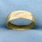 3-stone Diamond Wedding Or Anniversary Band Ring In 14k Yellow Gold
