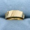 Designer Gold Band Ring In 14k Yellow Gold