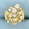Unique 1ct Tw Diamond Ring In 14k Yellow Gold