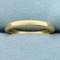 Wedding Band Ring In 14k Yellow Gold