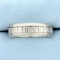 Tiffany & Co Atlas Band Ring In 18k White Gold