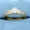 3/4ct Tw Diamond Engagement Ring In 14k Yellow Gold